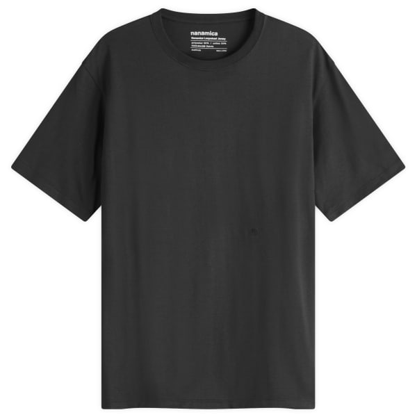 

Футболка Loopwheel coolmax jersey Nanamica, черный