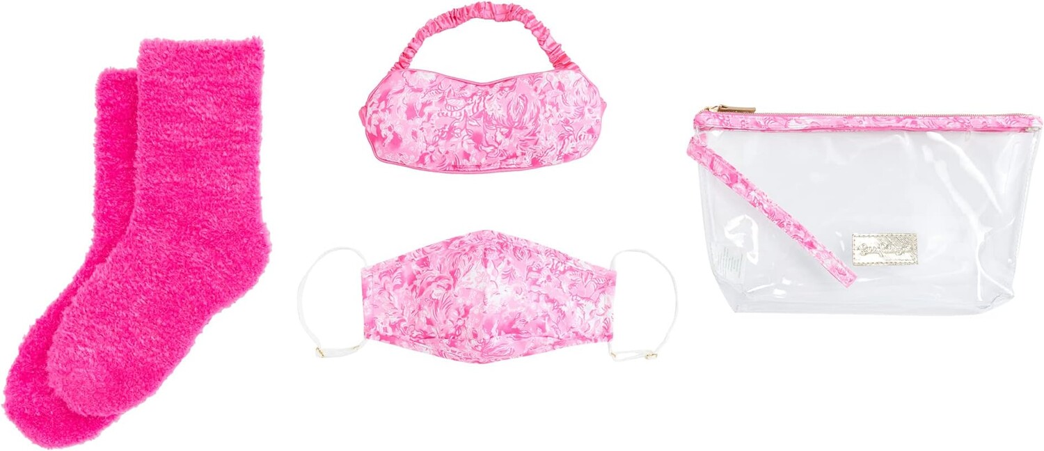 

Клатч Purposeful Pouch Lilly Pulitzer, цвет Plumeria Pink/Purposefully Pink