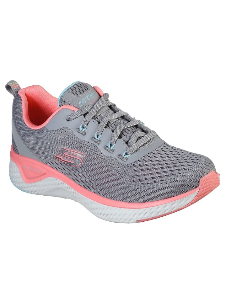 

Кроссовки на шнуровке Skechers, серый