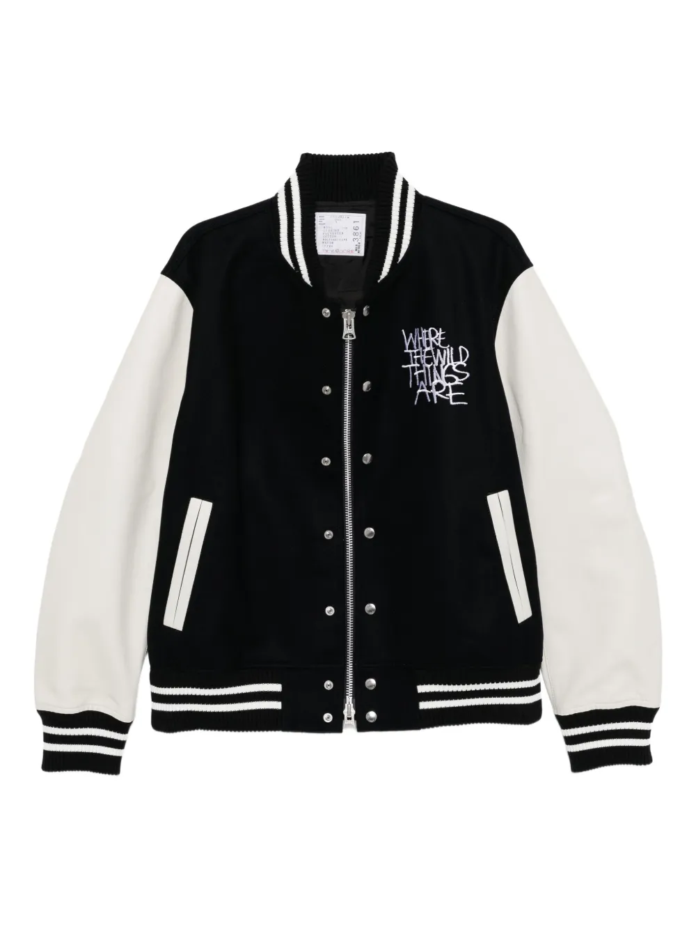 

Куртка-бомбер «Там, где живут дикие твари» SACAI, синий