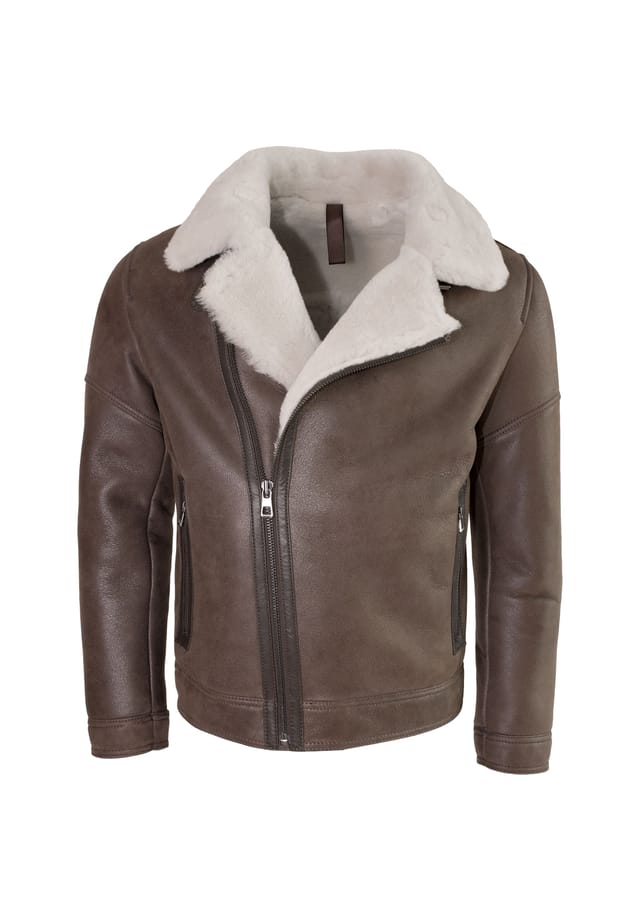 

Кожаная куртка Edgar из овчины куртка из легкой и мягкой овчины Lolus, коричневый