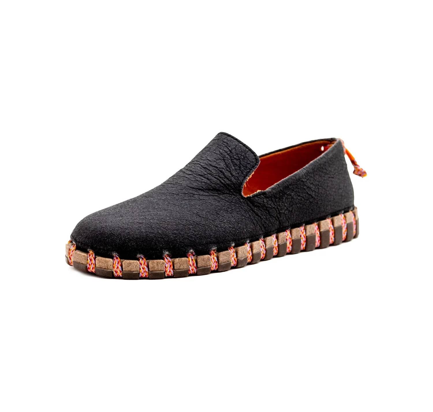 Женские лоферы Crystal Loafer черного цвета Kengos