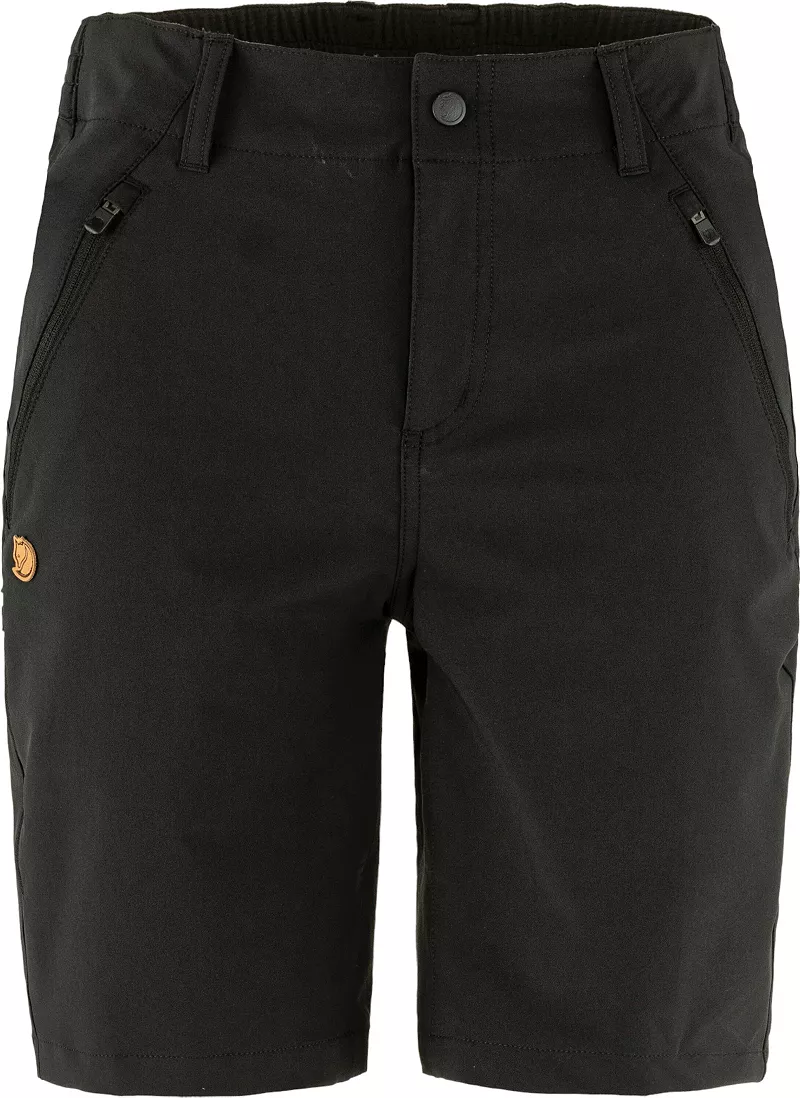 

Женские эластичные шорты Fjallraven Abisko Trail, черный