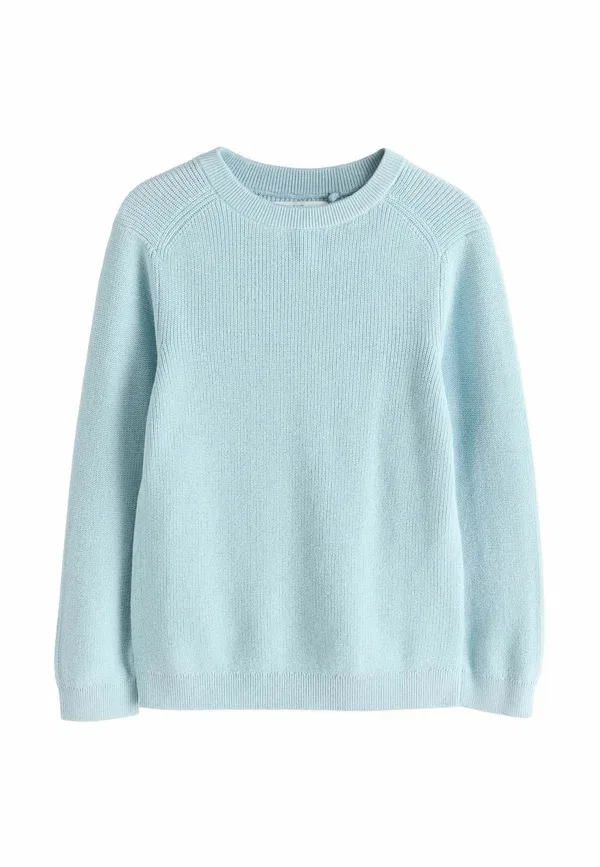 Джемпер Next, Crew neck regular fit, светло-голубой