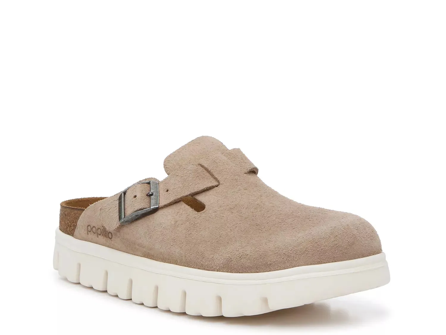 Birkenstock Papillio от Birkenstock Boston Clog — женские, бежевые