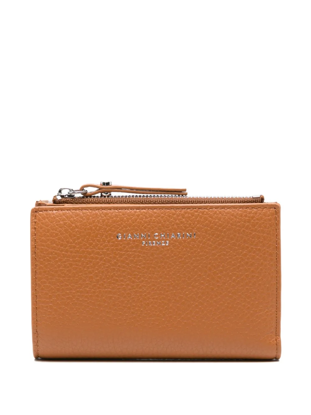 

Кошелек из зернистой кожи GIANNI CHIARINI, коричневый