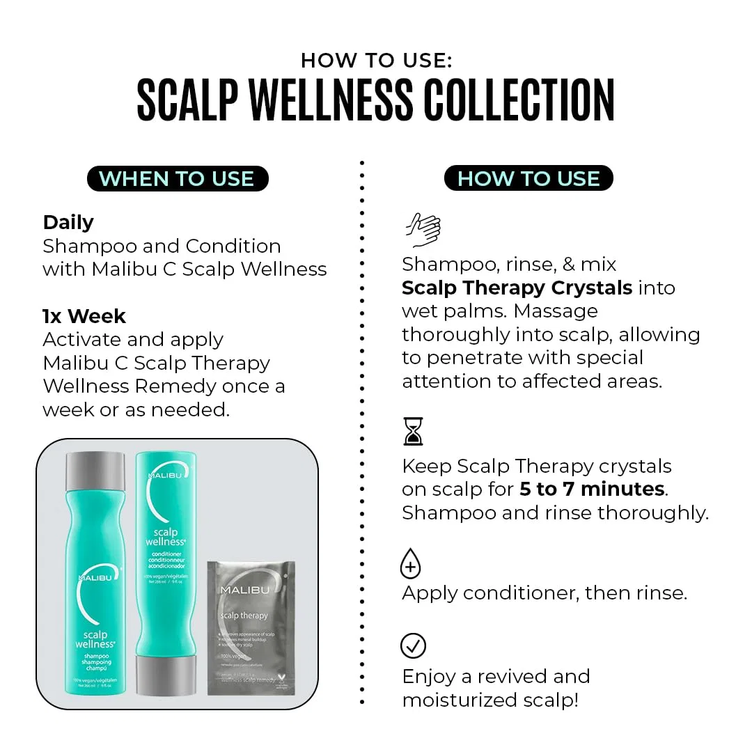 Набор для ухода за кожей головы «Scalp Wellness Collection» от Malibu C ‎Malibu C — фото 3