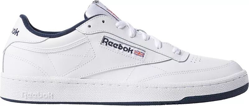 

Reebok Мужские кроссовки Club C 85, белый/темно-синий