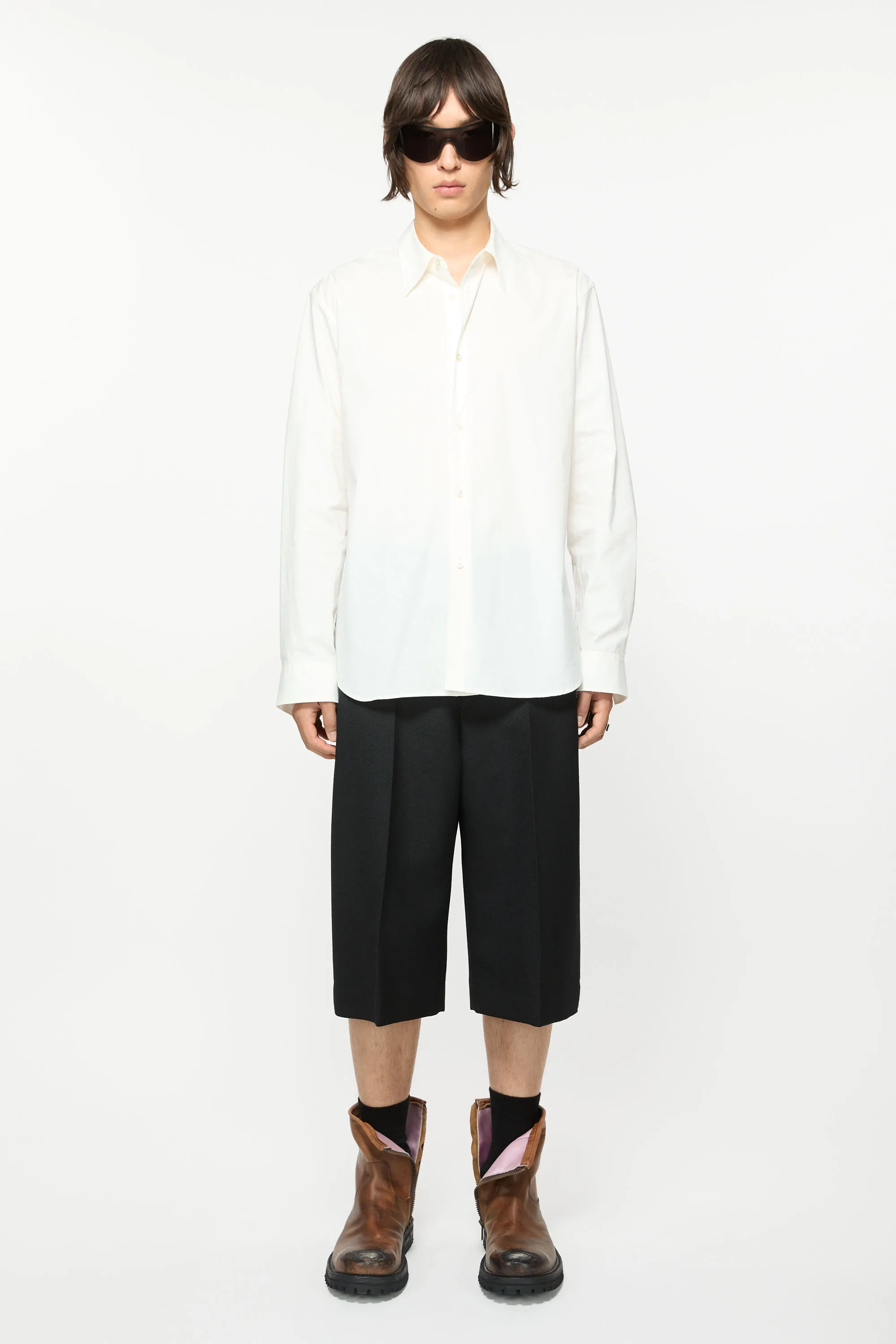 

Сшитые на заказ шорты Acne Studios, черный