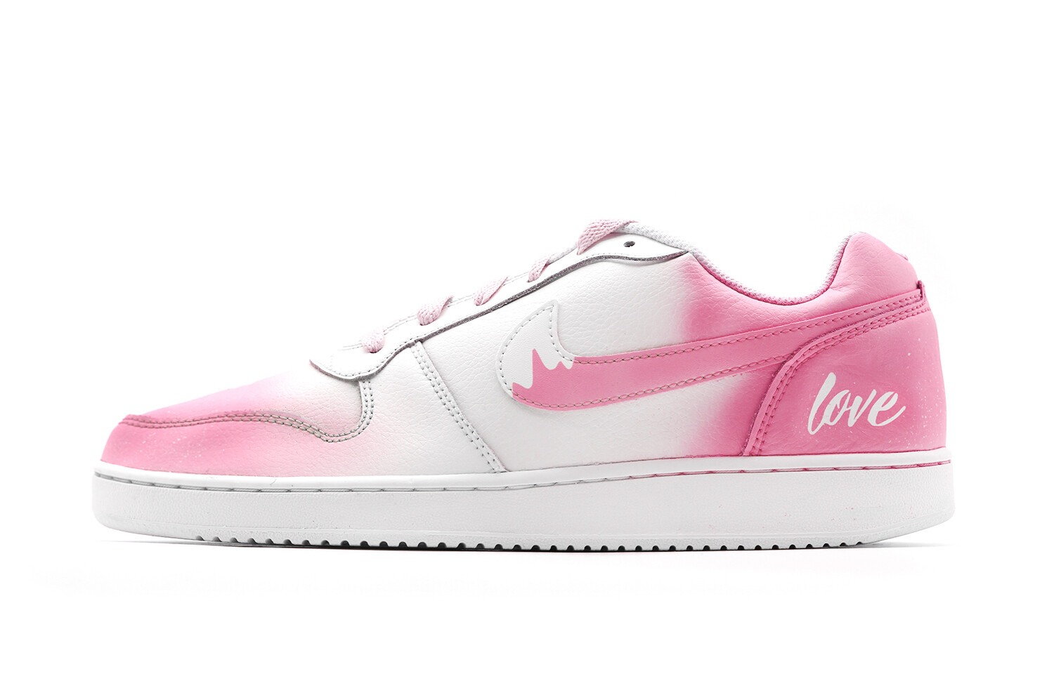 

Кроссовки Nike EBERNON Skateboarding Shoes Men Low-top White/Pink, белый