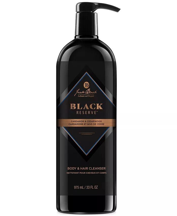 

Очищающее средство для тела и волос Black Reserve, 33 унции Jack Black