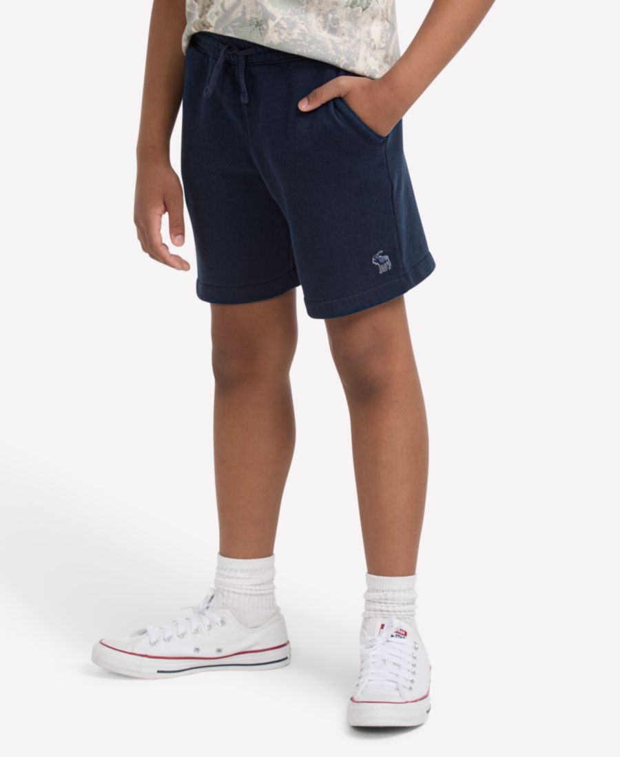 Детские флисовые шорты Essential abercrombie kids, Navy Blazer — фото 2