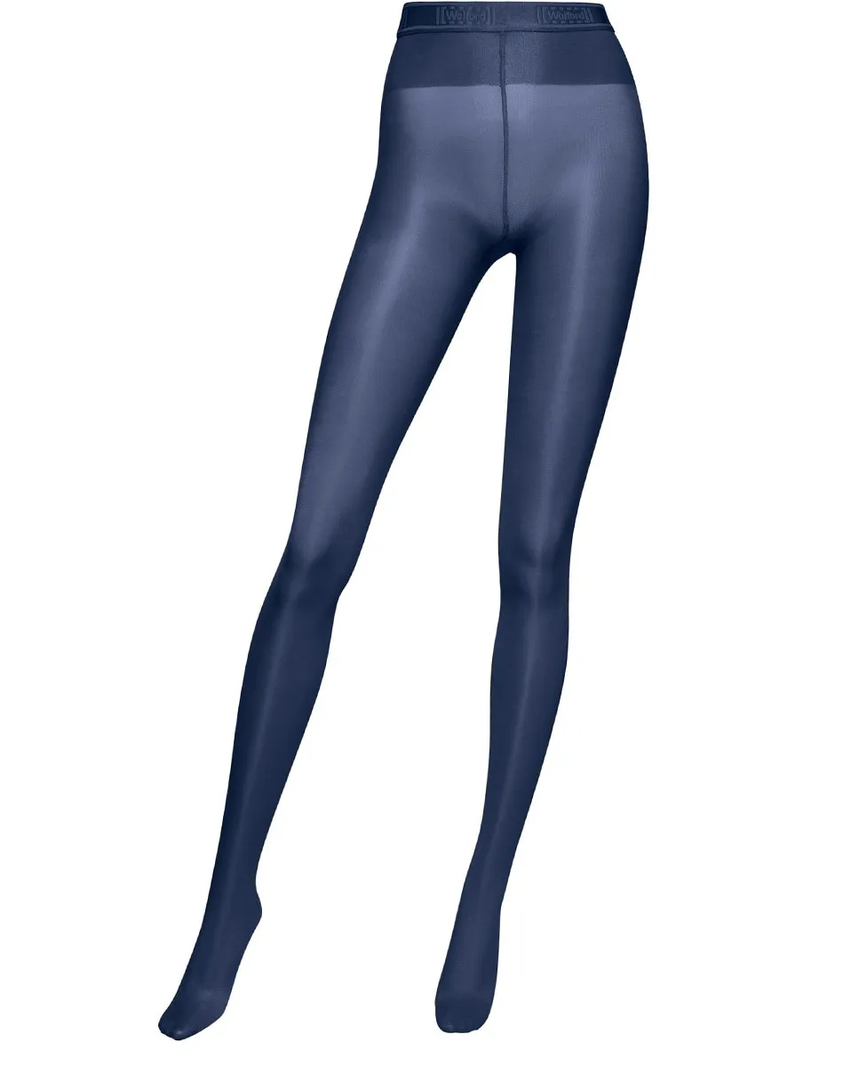 

Трусики 40 ден блестящие Wolford, индиго