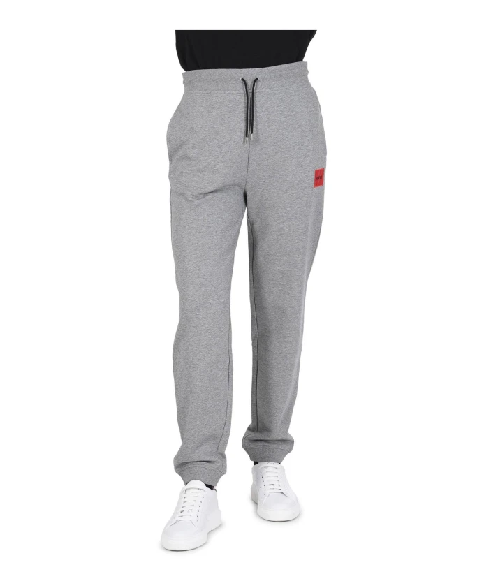 

Спортивные брюки с отворотами - стильное дополнение к гардеробу. Hugo, серый