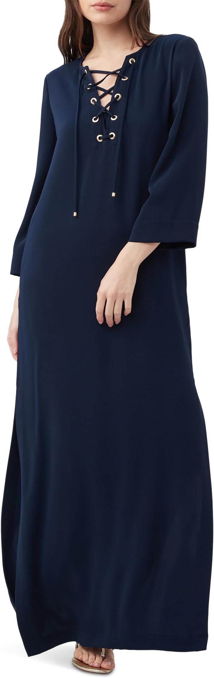 

Платье Trina Turk Catamaran Dress, цвет Indigo