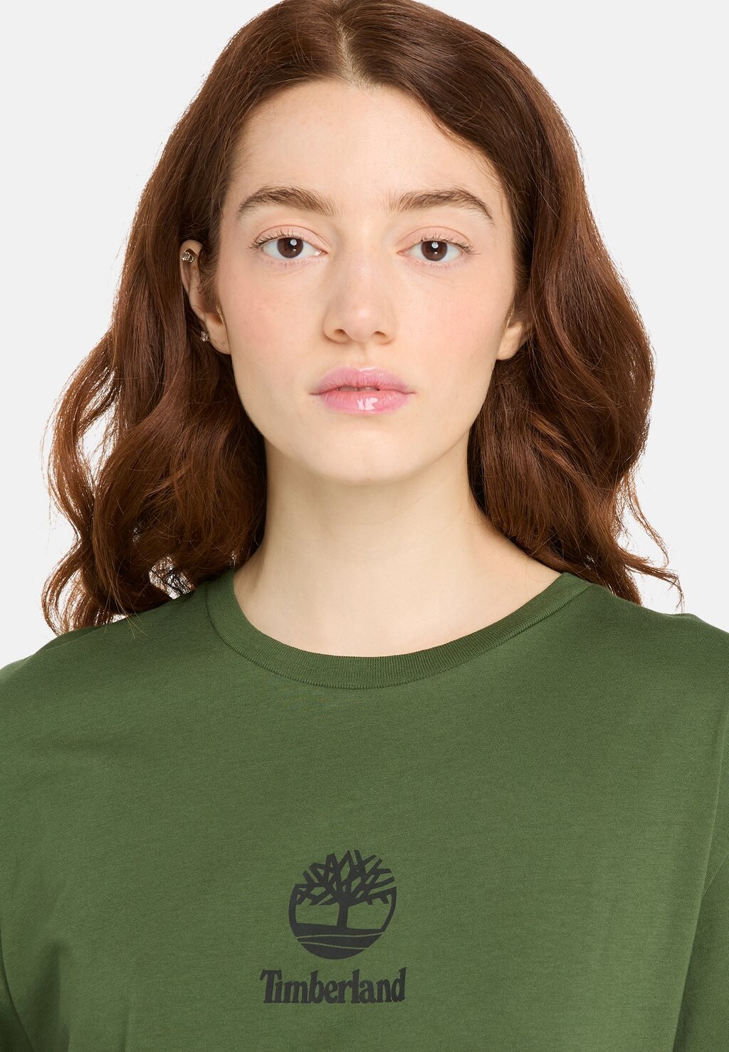 

Футболка с принтом SMALL LOGO PRINT TEE LEMON PEPPER Timberland, темно-зеленый