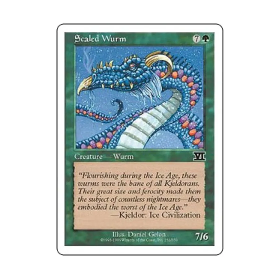 

CCG Чешуйчатый червь (клавиша C), MTG - 6th Edition (Classic)