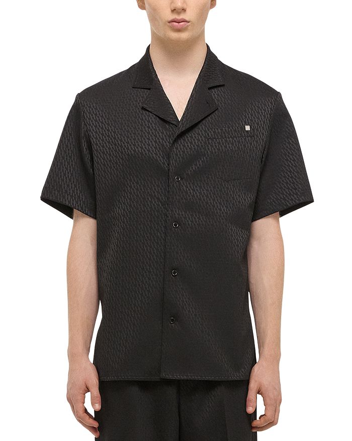 

Рубашка Modest Tonal Camp Helmut Lang, черный