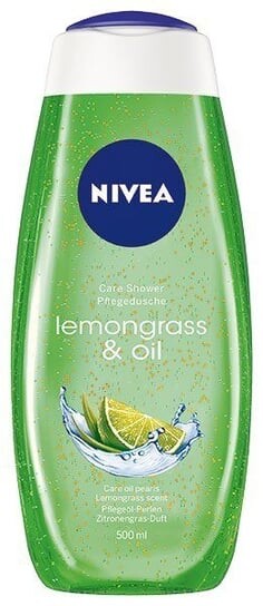 Питательный гель для душа 500мл Nivea, Lemongrass & Oil Care Shower — фото 2