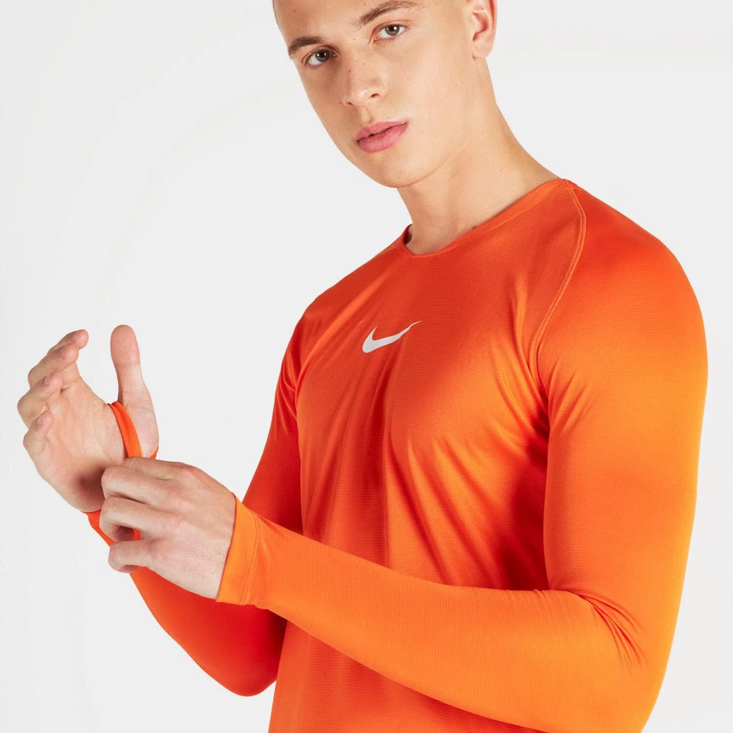 Футболка Dri-Fit Nike, оранжевый — фото 4
