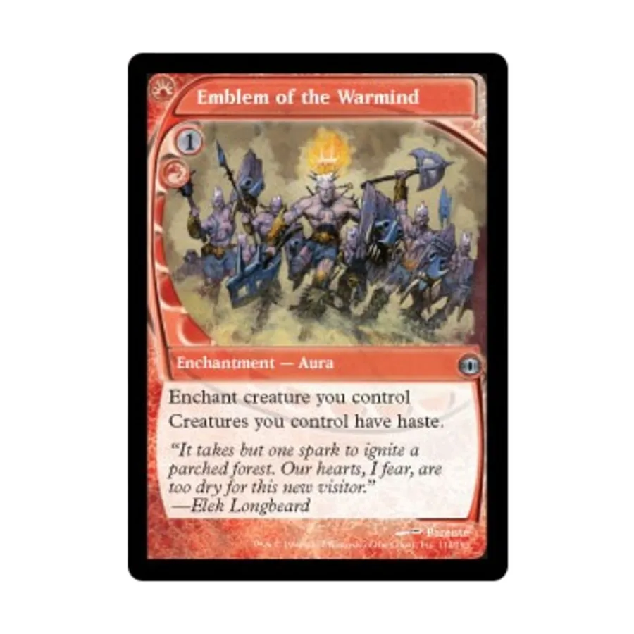 

CCG Эмблема Военного Разума (U), MTG - Future Sight