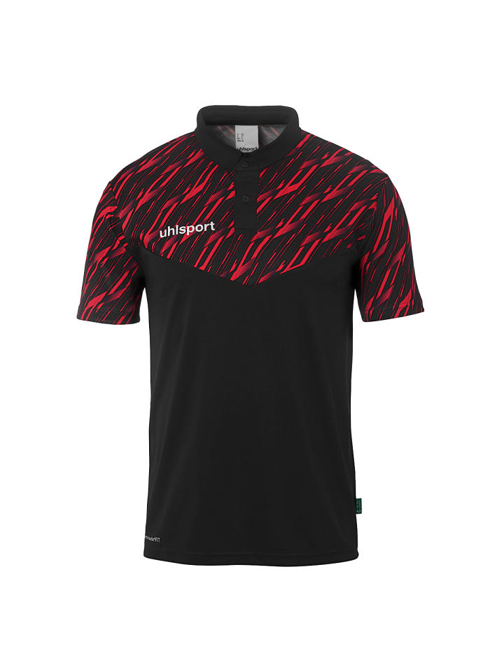 

Футболка поло uhlsport , цвет schwarz/rot