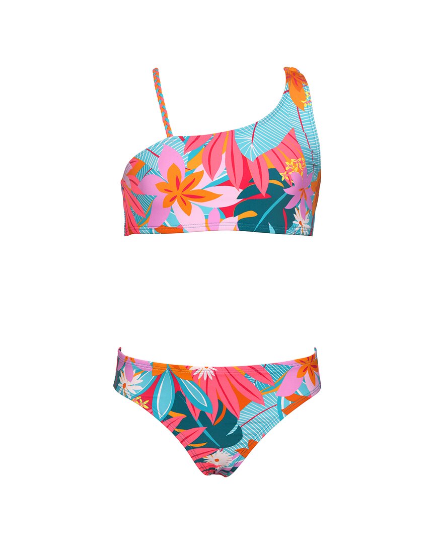 

Купальный комплект HOBIE Aloha из 2 предметов на одно плечо, цвет multi