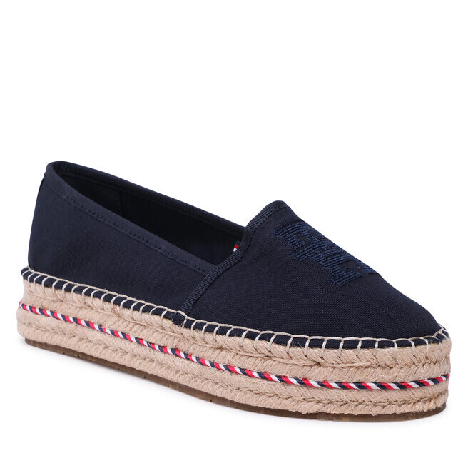 

Туфли Tommy Hilfiger EmbroideredFlatform, темно-синий