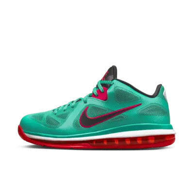 

Кроссовки Nike LeBron 9 Low, цвет New Green/Action Red/White/Black