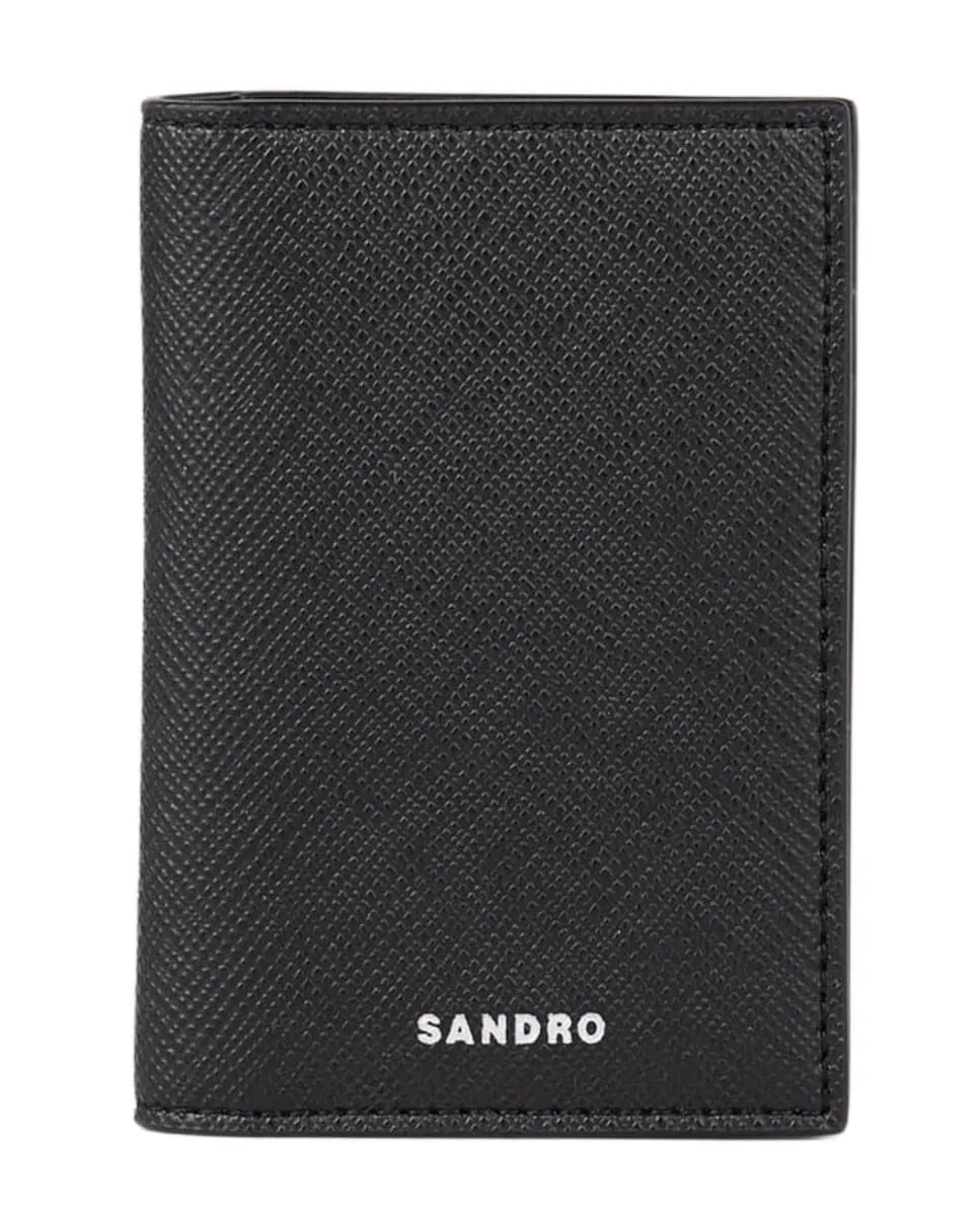 

Мужская кожаная сумка Sandro, черный