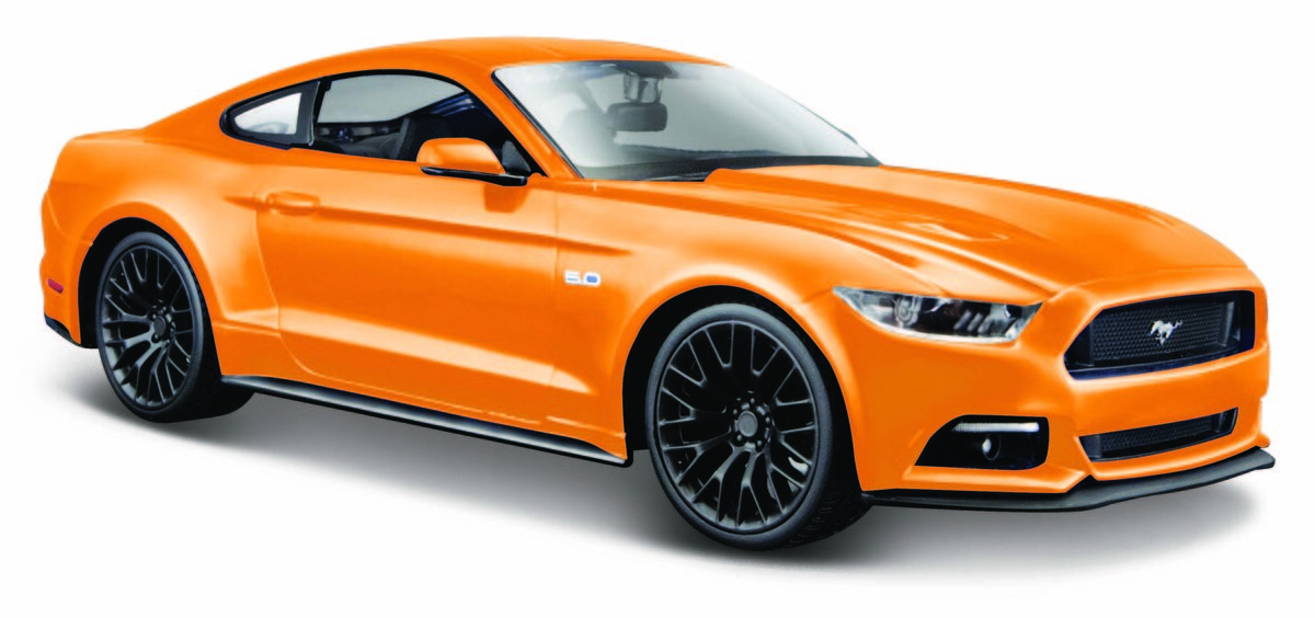 

Maisto, Ford Mustang GT, 2015, Оранжевый, 1/24, 31508