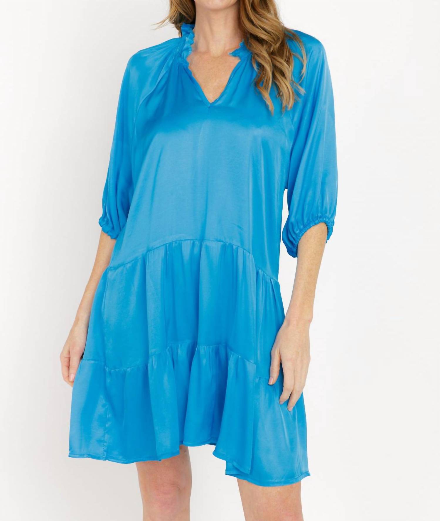 

Платье-туника Sean в цвете Imperial Blue Sofia Collections