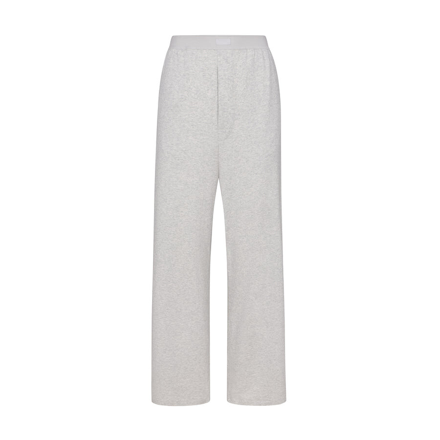 

Свободные брюки SKIMS Boyfriend, цвет Light Heather Grey
