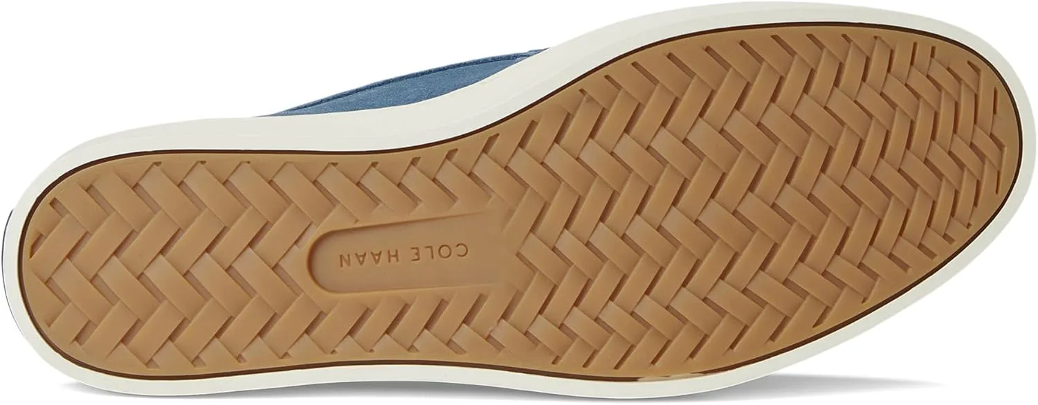 Мужские лоферы Cole Haan Nantucket, синий/слоновая кость — фото 3