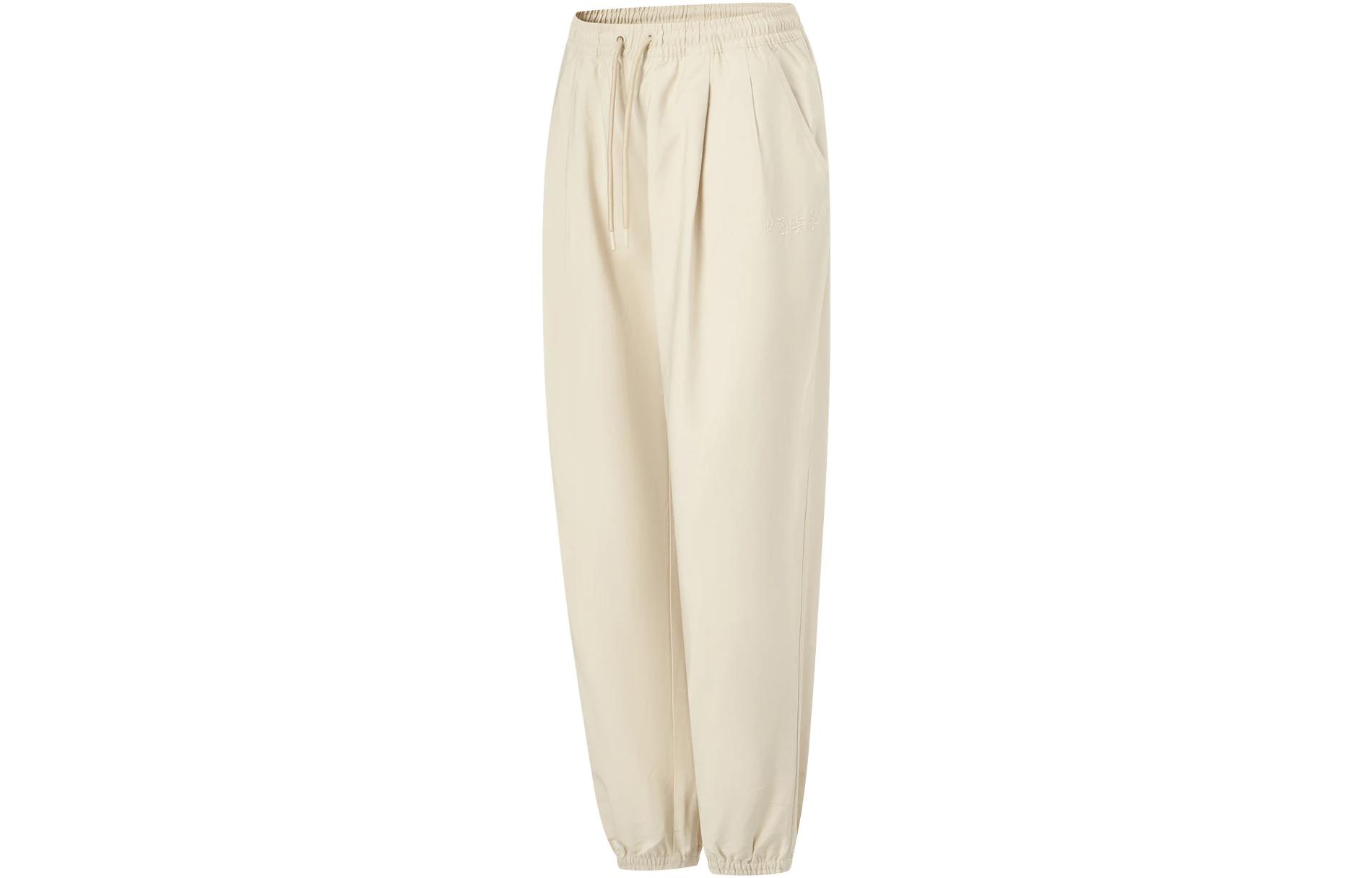 

Непредназначенные для обуви повседневные брюки женские LiNing, Light Milk Umber