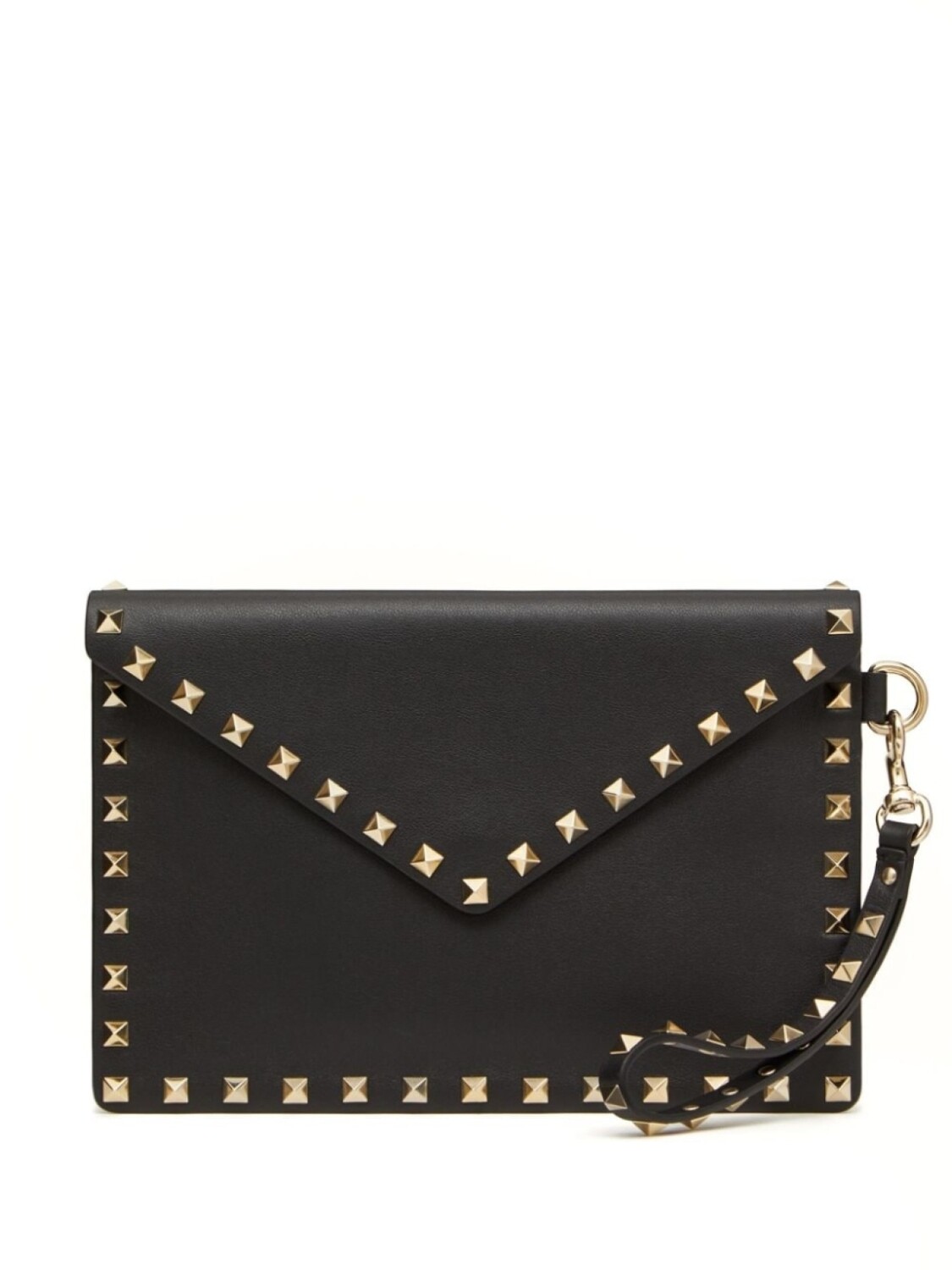 

Valentino Garavani клатч Rockstud, черный