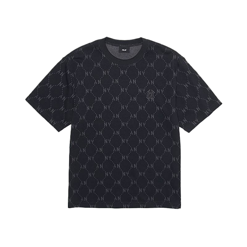 

MLB Футболка унисекс New York Yankees/Black Crew Neck Moderate Straight Fit