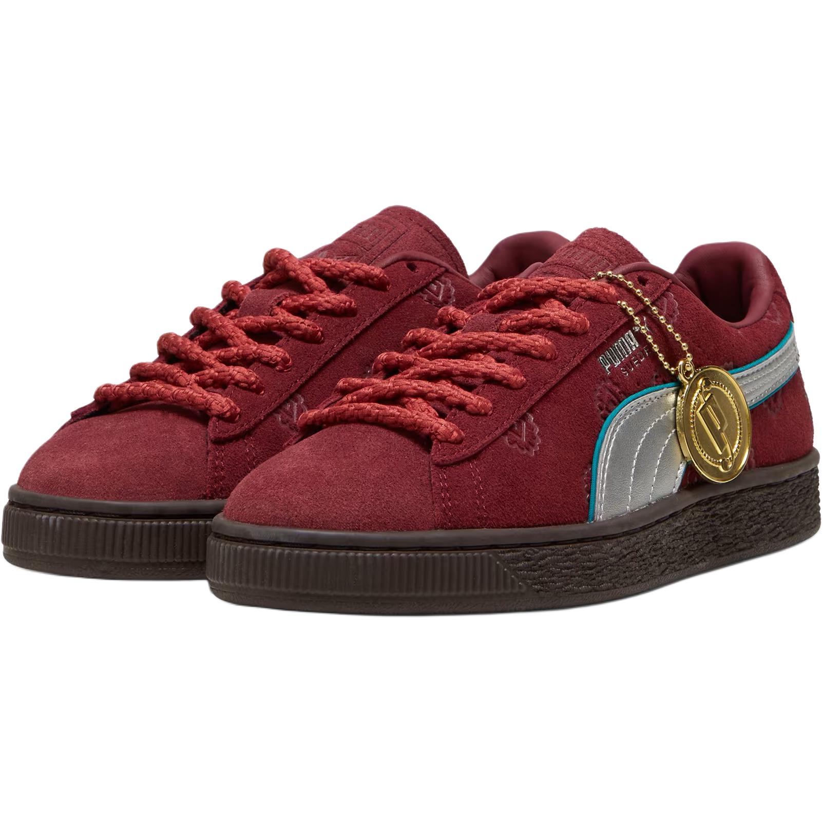 PUMA Кроссовки для скейтбординга Suede Low top Kids Red Teenagers — фото 4
