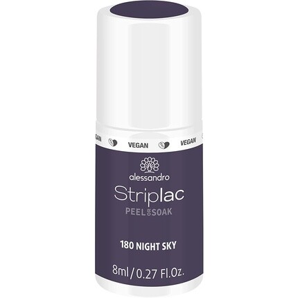 

Лак для ногтей Striplac Peel or Soak Night Sky Led Purple For Perfect, Alessandro