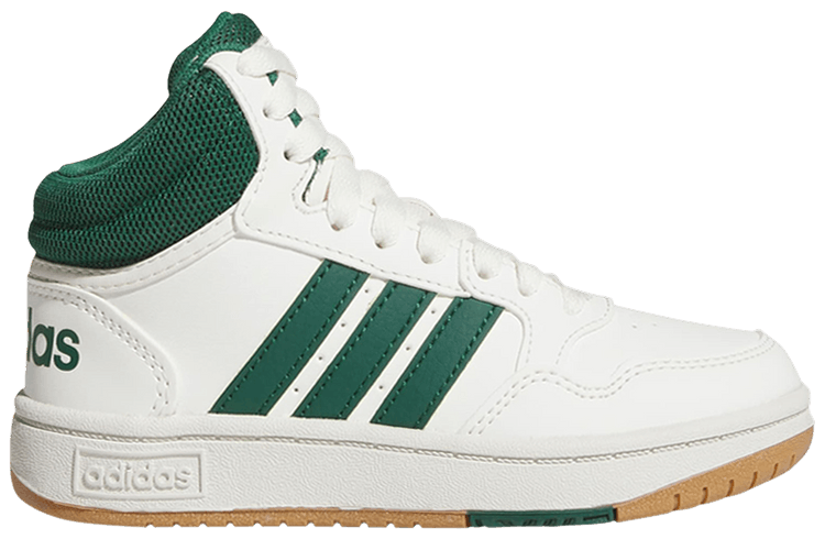 

Кроссовки adidas Hoops Mid K 'White Collegiate Green Gum', белый