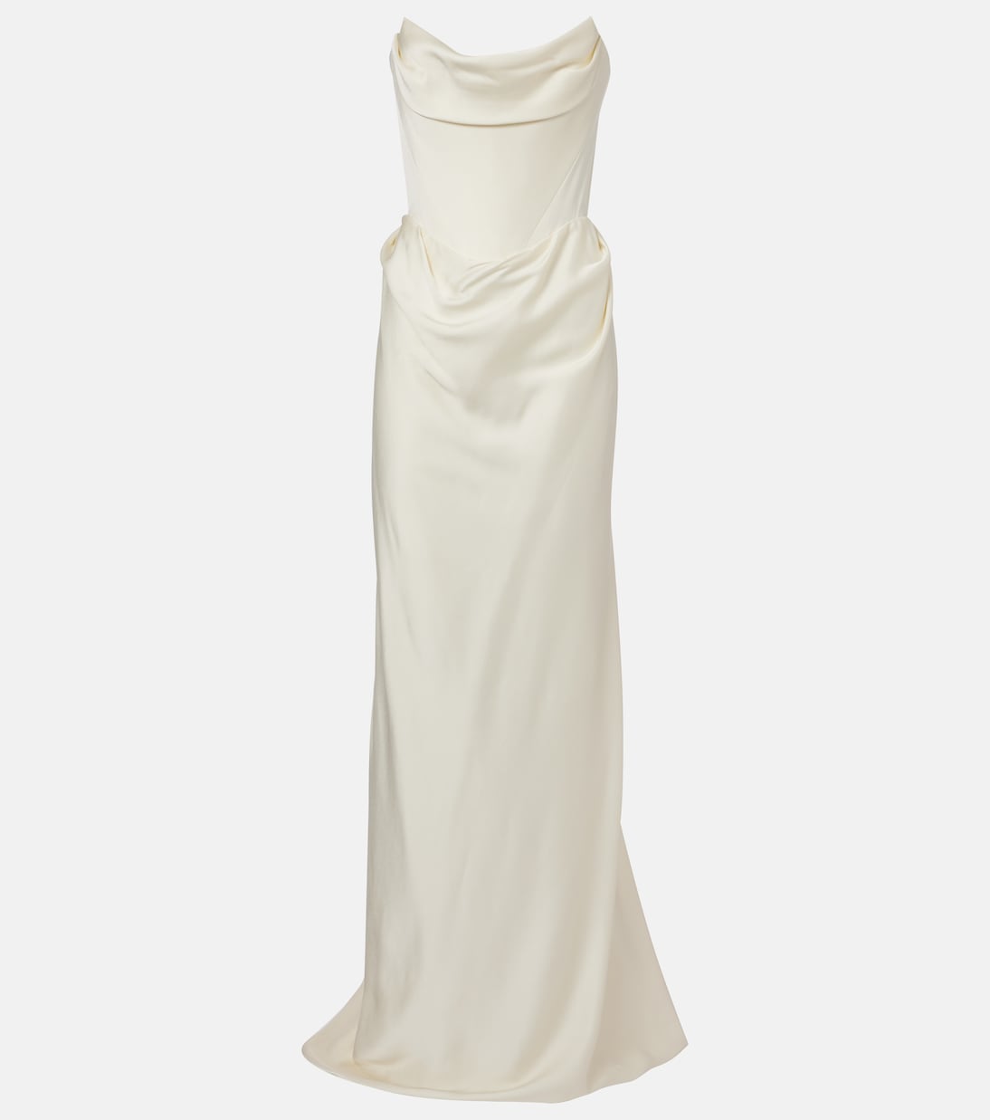 

Платье-корсет Bridal Galaxy из креп-сатина Vivienne Westwood, кремовый