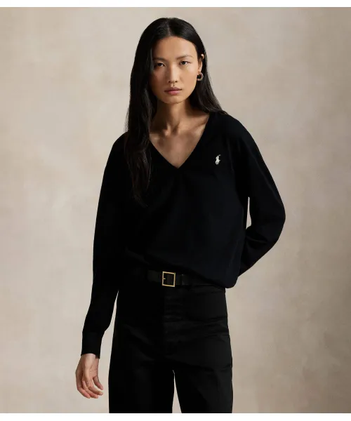 

Свитер Regular fit Polo Ralph Lauren, черный