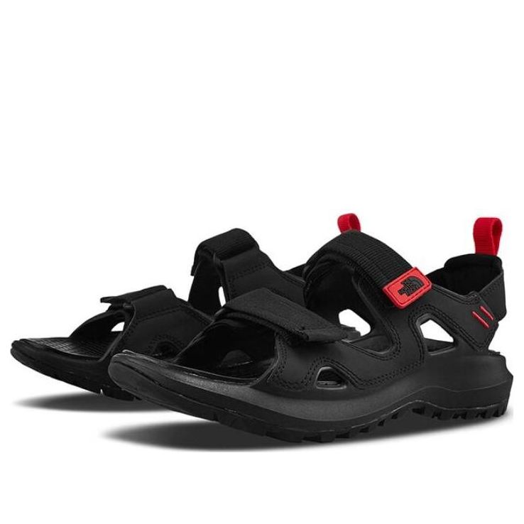 Сандалии (WMNS) THE NORTH FACE Hedgehog III Sandals 'Asphalt Grey with Retro Orange', черный — фото 2