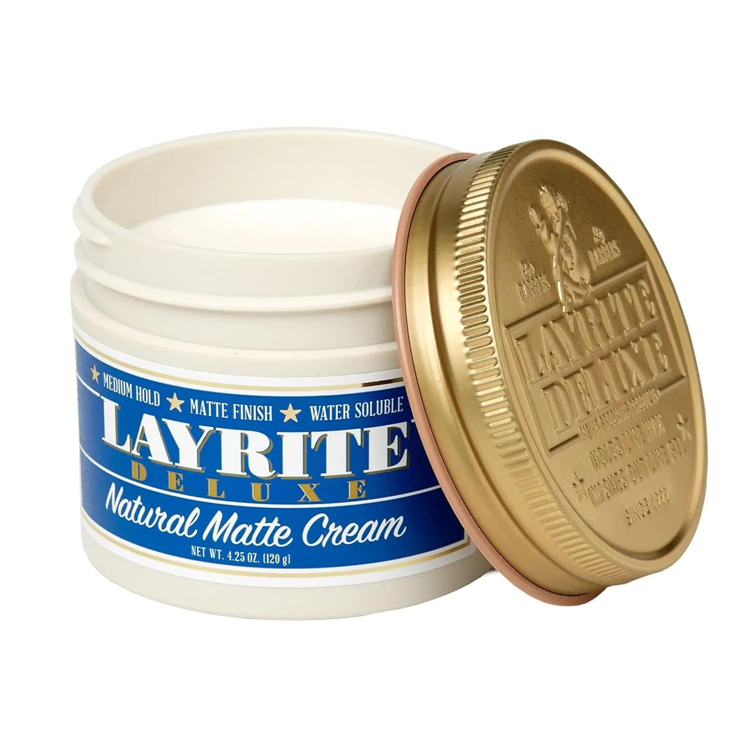 Матовый кремовый бальзам для губ Layrite Natural Matte Cream, базовый, белый, мягкий кремовый оттенок, 113 г (упаковка из 2 шт.) 240.98 г (2 шт.) — фото 2