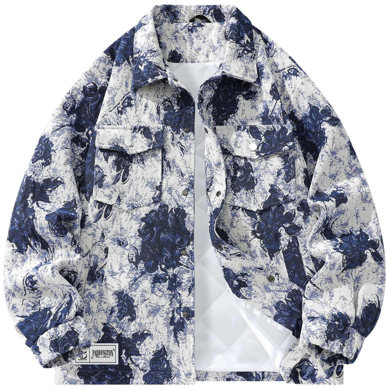 

Paddington Bears Куртка Unisex, Ink Wash Blue (Padded Thickened)