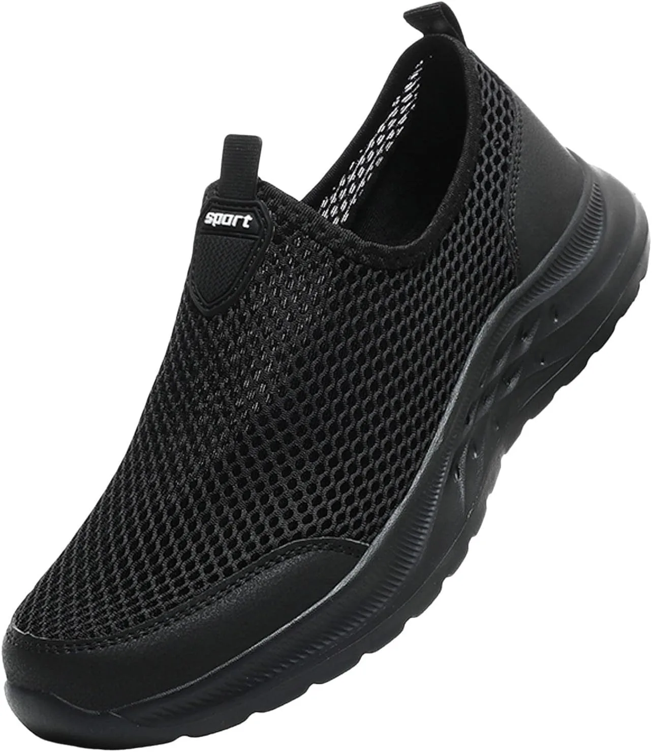Кроссовки Generisch Herren Sommer Mesh Atmungsaktive Wanderschuhe Bequeme Wanderschuhe Outdoor Reiseschuhe Mode Lassige Sportschuhe, черный