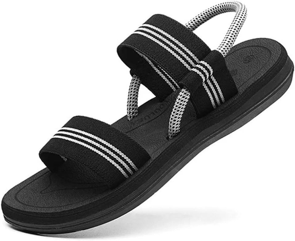 Generic Сандалии для мужчин Сандалии для мужчин Sandalen Strandschuhe для мужских шлепанцев Мужские туфли для женщин Schälen Strandruhrschuhe Sandaleschwarz, 8, 8