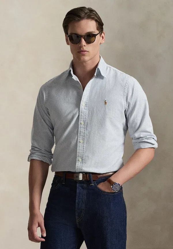 Рубашка оксфорд Polo Ralph Lauren, темно-синий/белый
