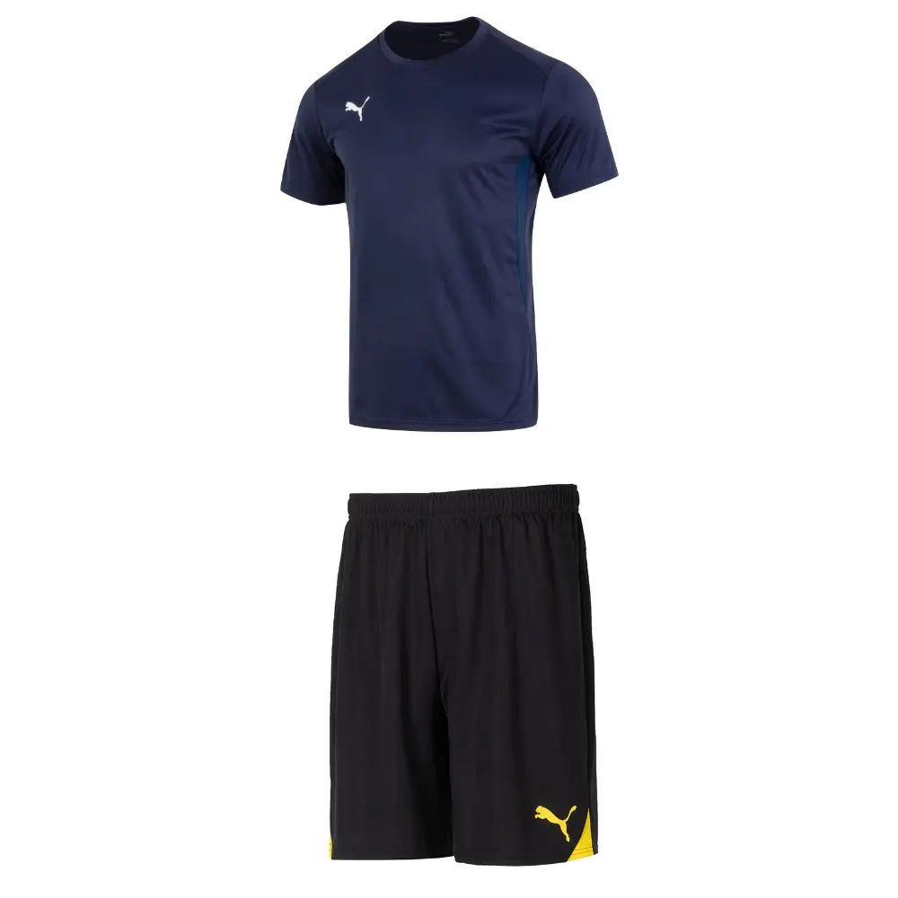 

Безупречная повседневная спортивная одежда для мужчин, синий + черный желтый Puma, желтый