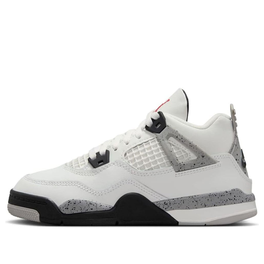 

Кроссовки (PS) Air Jordan 4 Retro OG 'White Cement' 2025, белый